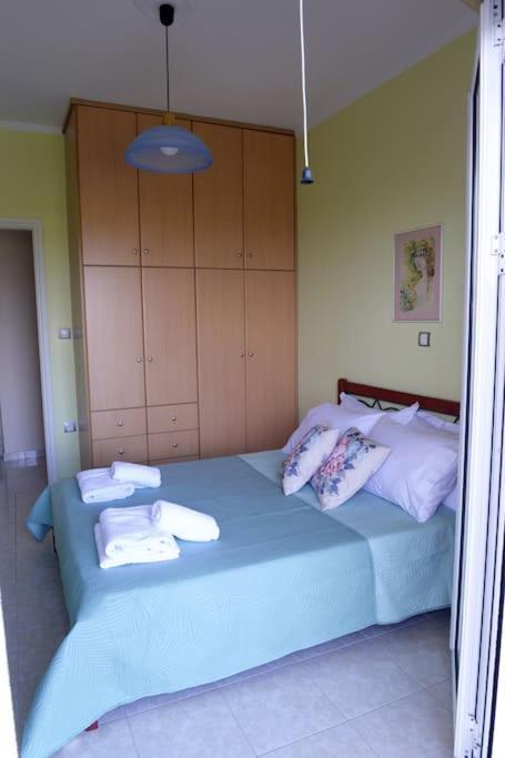 Simos' Sea View House Villa Nikopolis Bagian luar foto