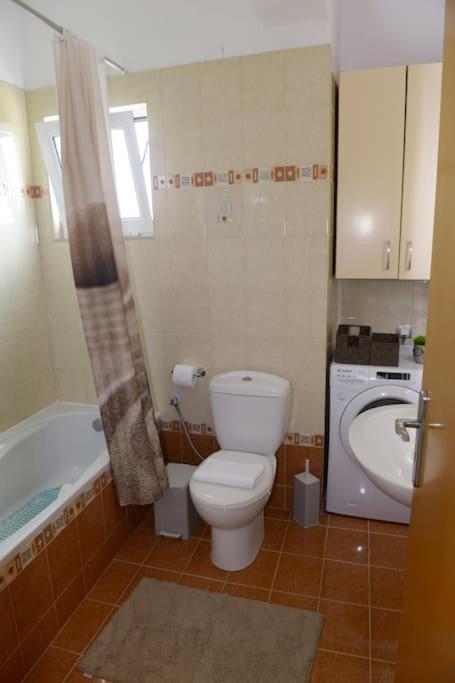 Simos' Sea View House Villa Nikopolis Bagian luar foto
