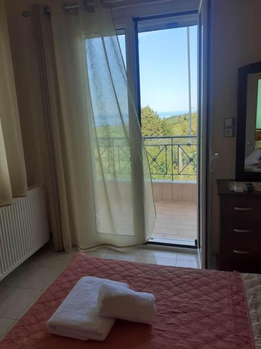 Simos' Sea View House Villa Nikopolis Bagian luar foto