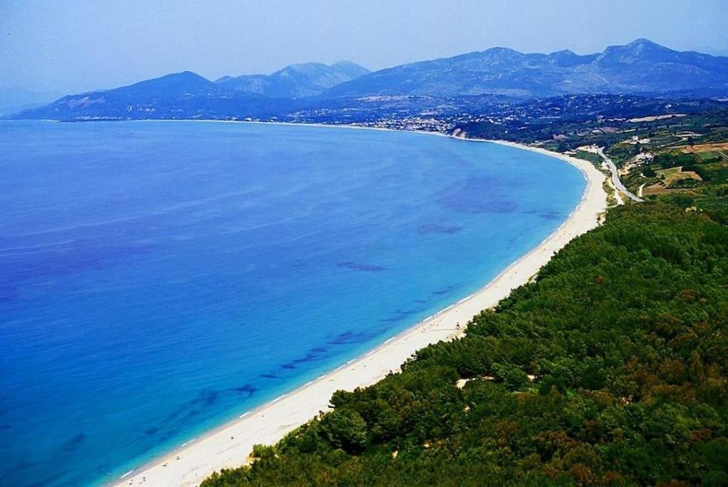 Simos' Sea View House Villa Nikopolis Bagian luar foto