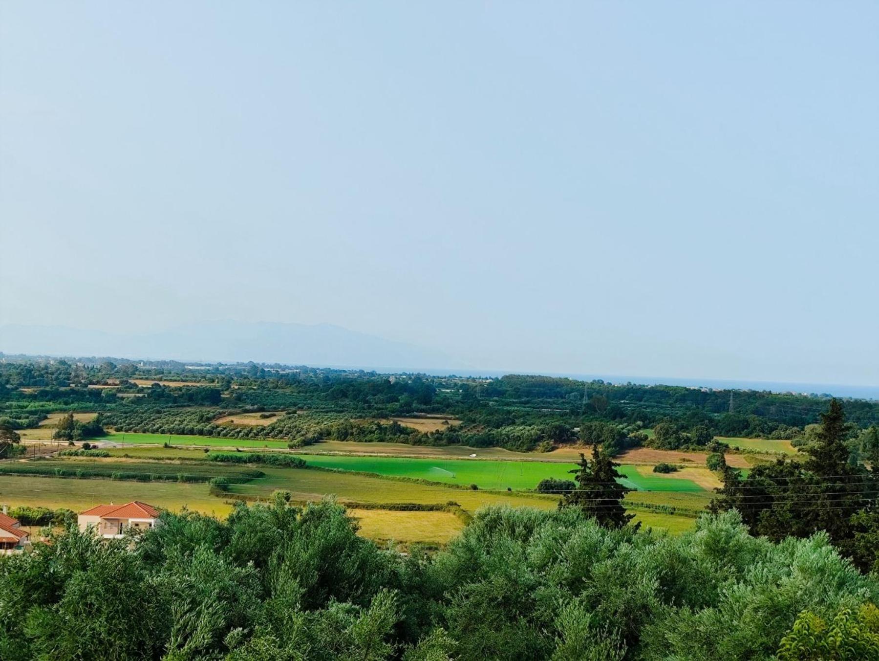 Simos' Sea View House Villa Nikopolis Bagian luar foto