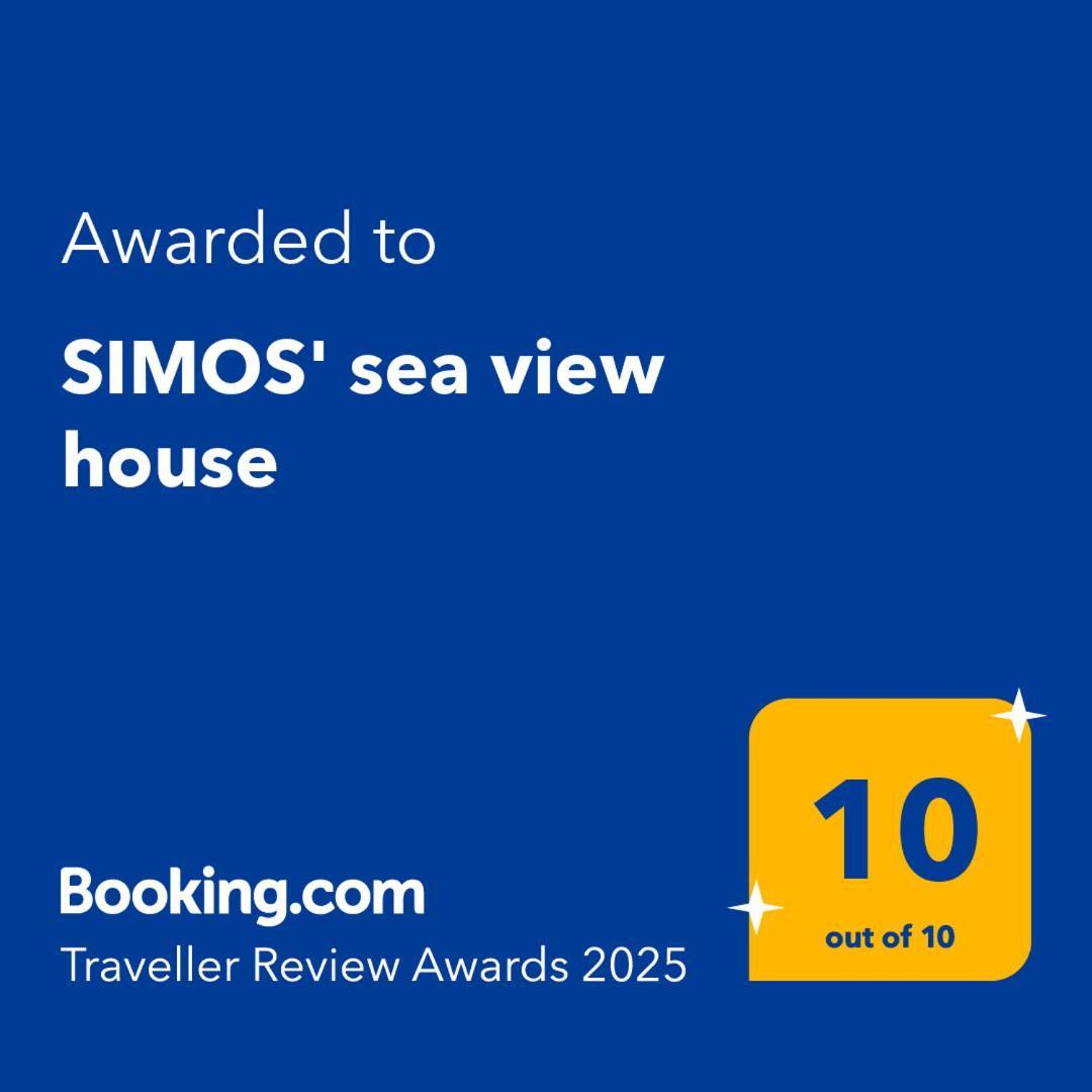 Simos' Sea View House Villa Nikopolis Bagian luar foto